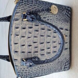 Brahmin Small Leather purse with shoulder strap and card holder